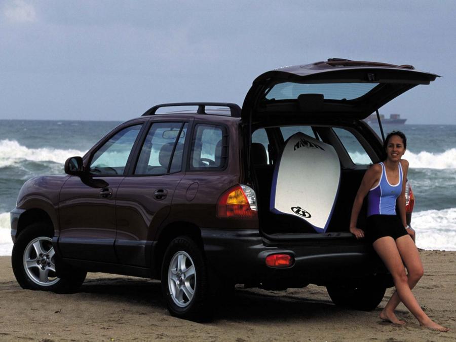  Hyundai Santa Fe 2002 года  (ZA) (фото 3 из 13)